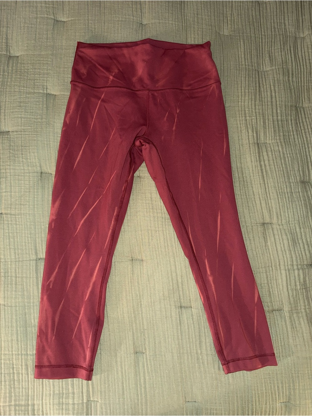 Lululemon Base Pace High Waisted Crop Leggings